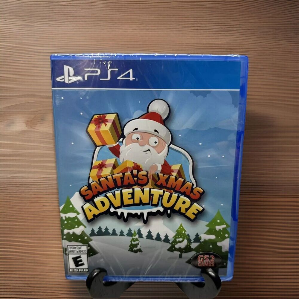 Santa's Xmas Adventure PS4 Sony PlayStation 4 Game GS2 New Sealed Christmas